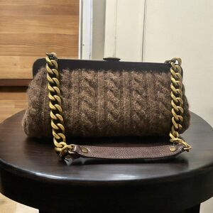 Michael Kors handbags Crocheted Brown‎